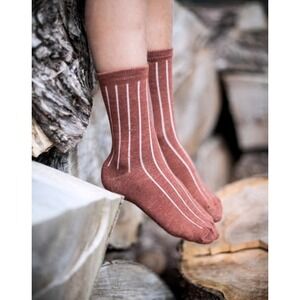 Nui Organics Nature Sock Rust 2/3y